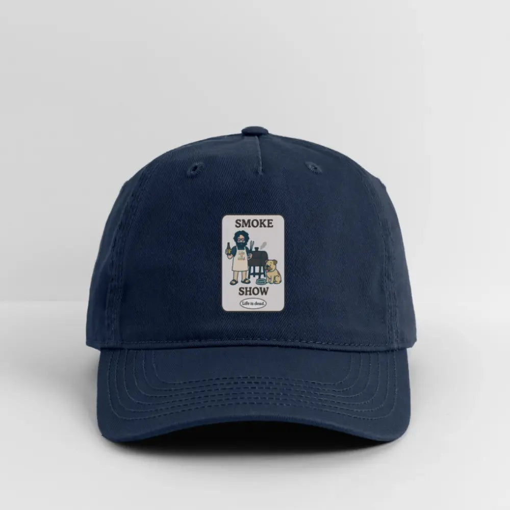 Life is dead.® Jerry's Smokin' Something Grateful Dead Stealie Dad Hat
