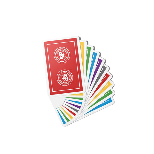 All-Plastic ACBL Bridge Playing Cards - 12 Cellophane Wrapped Decks