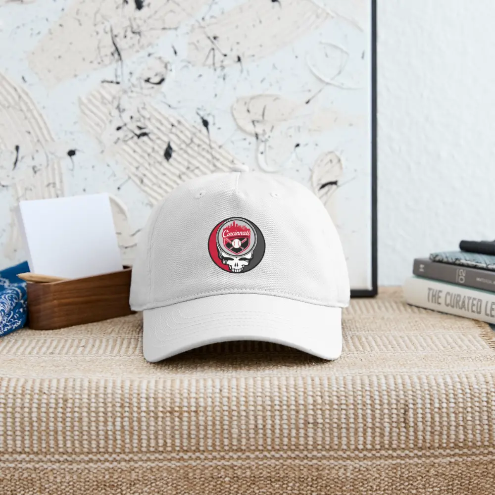 Cincinnati Reds Original Stealie Grateful Dead Dad Hat