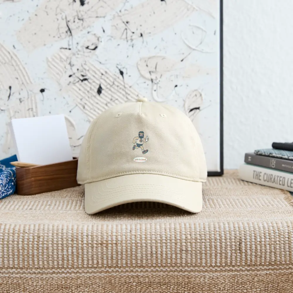 Life is dead.® Jerry's Runnin' Grateful Dead Stealie Dad Hat