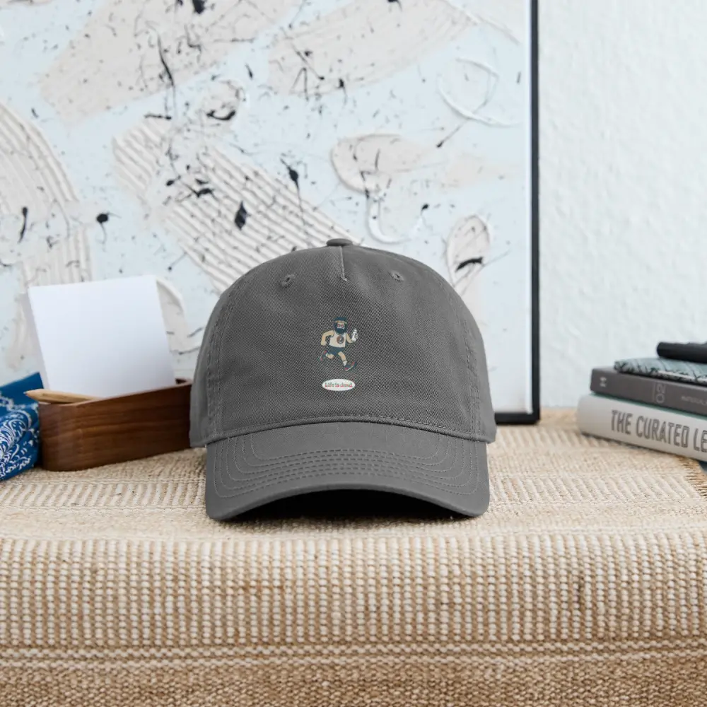 Life is dead.® Jerry's Runnin' Grateful Dead Stealie Dad Hat