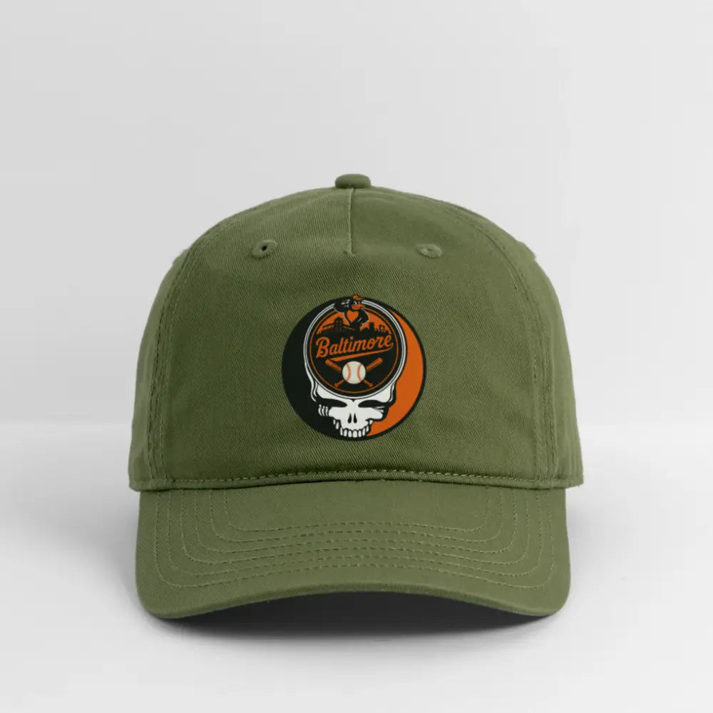 Baltimore Orioles Original Stealie Grateful Dead Dad Hat