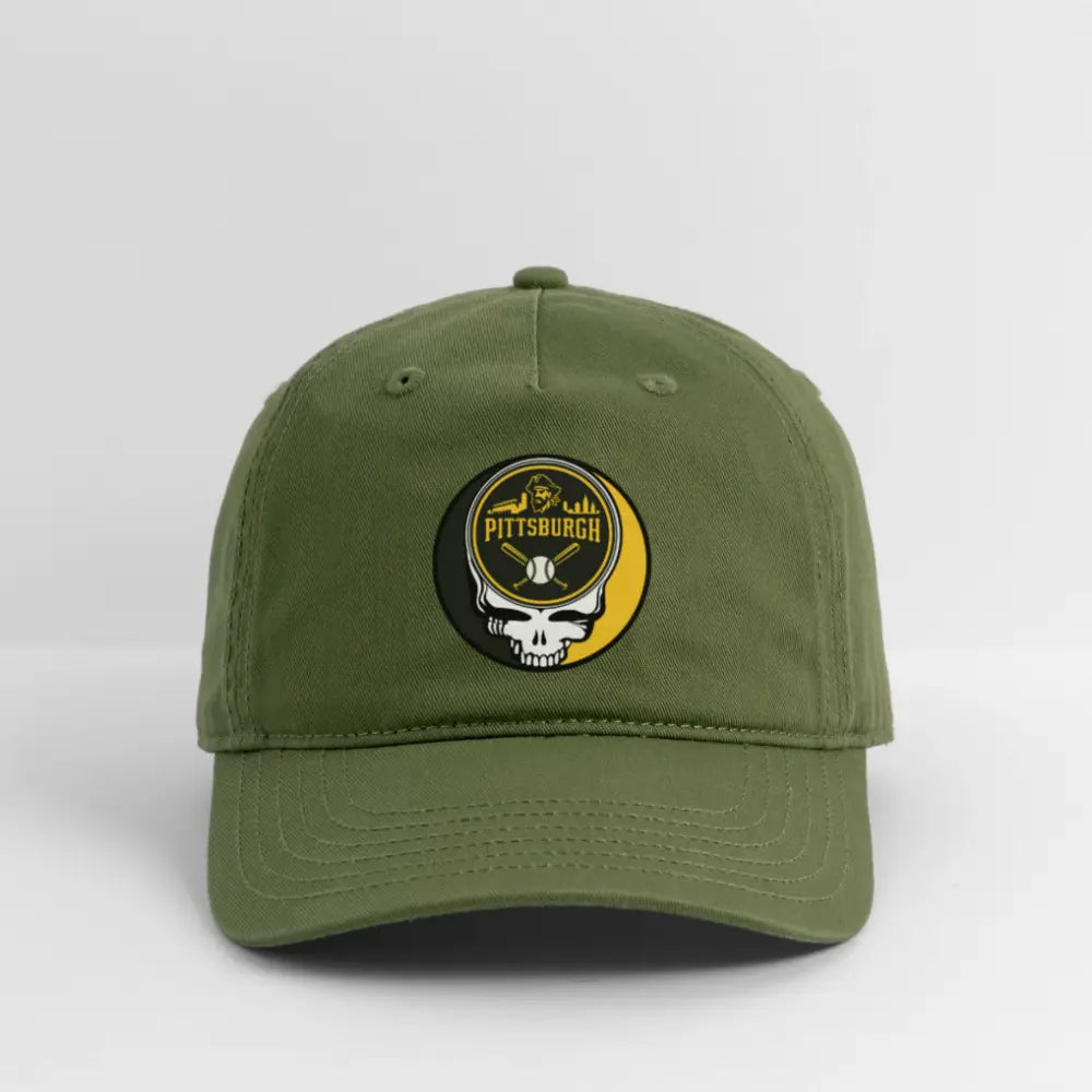 Pittsburgh Pirates Original Stealie Grateful Dead Dad Hat