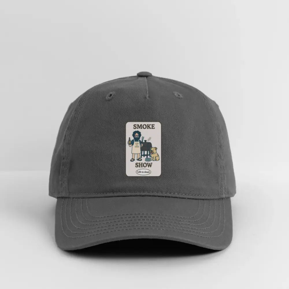 Life is dead.® Jerry's Smokin' Something Grateful Dead Stealie Dad Hat