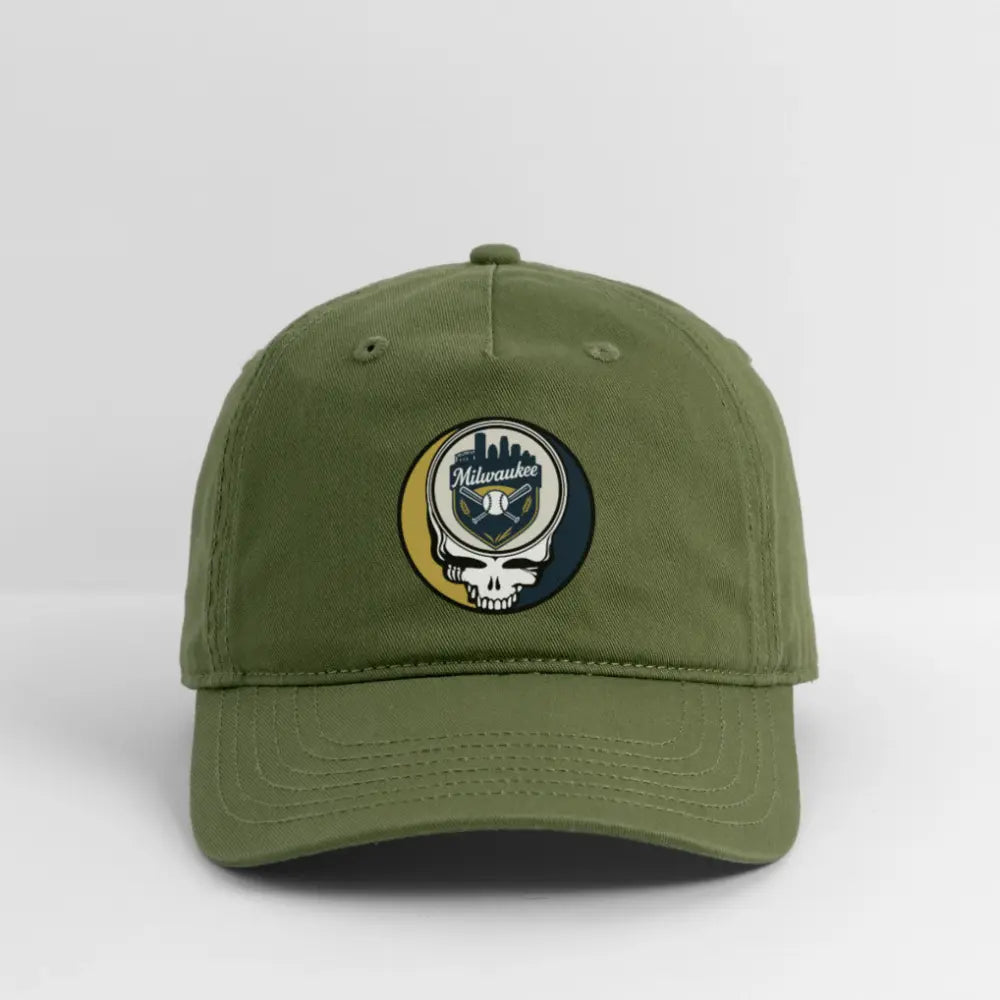 Milwaukee Brewers Original Stealie Grateful Dead Dad Hat