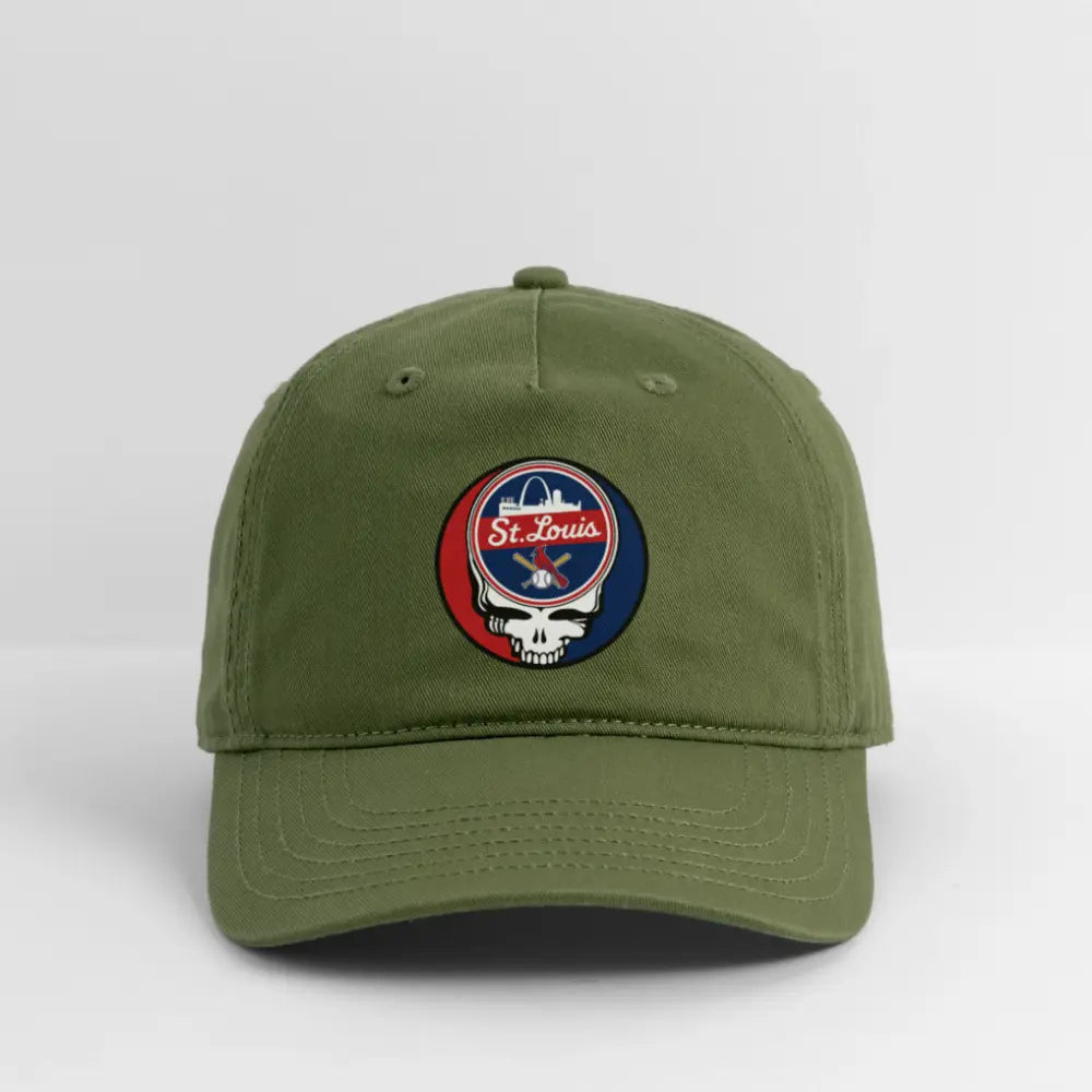 St. Louis Cardinals Original Stealie Grateful Dead Dad Hat