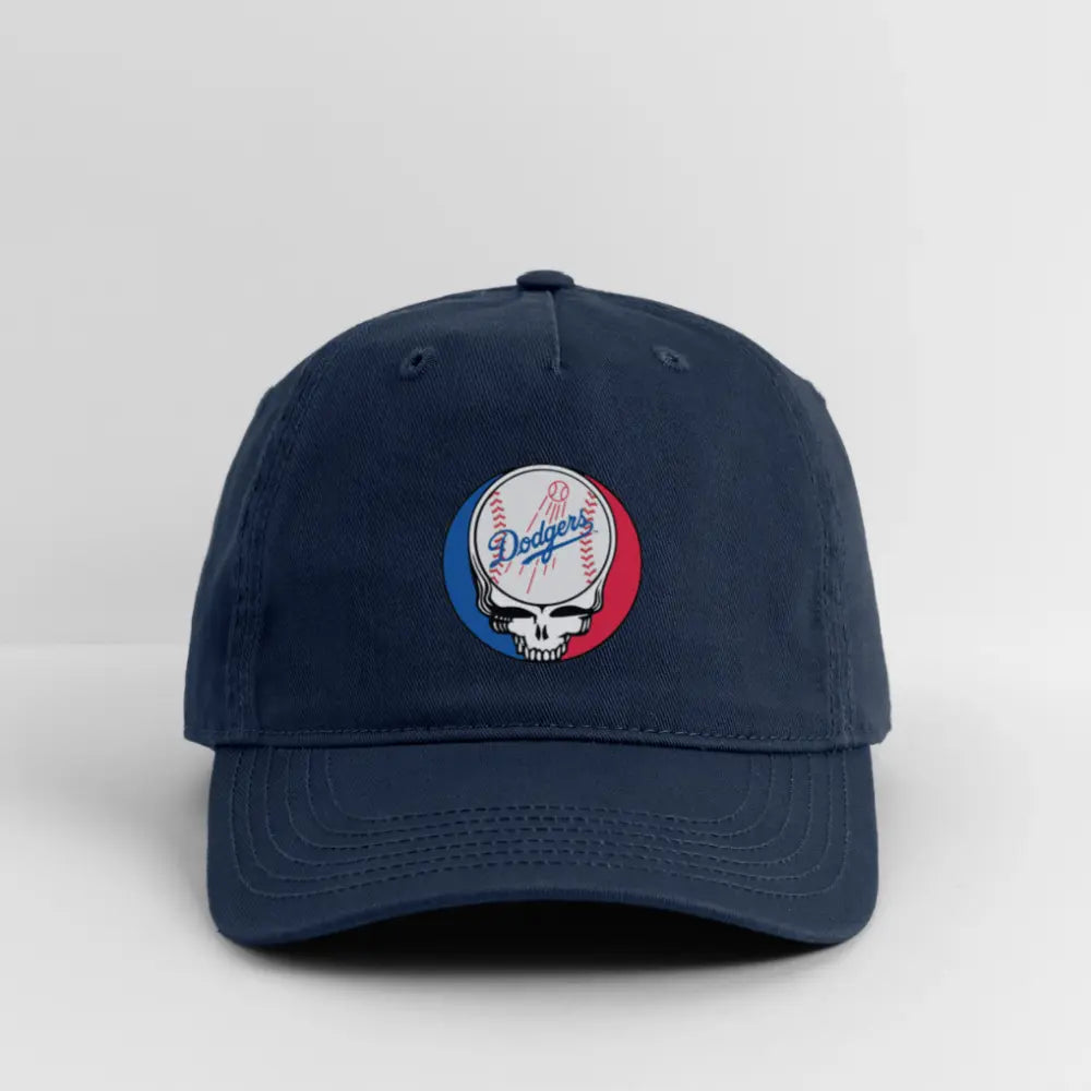 Los Angeles Dodgers Logo Stealie Grateful Dead Dad Hat