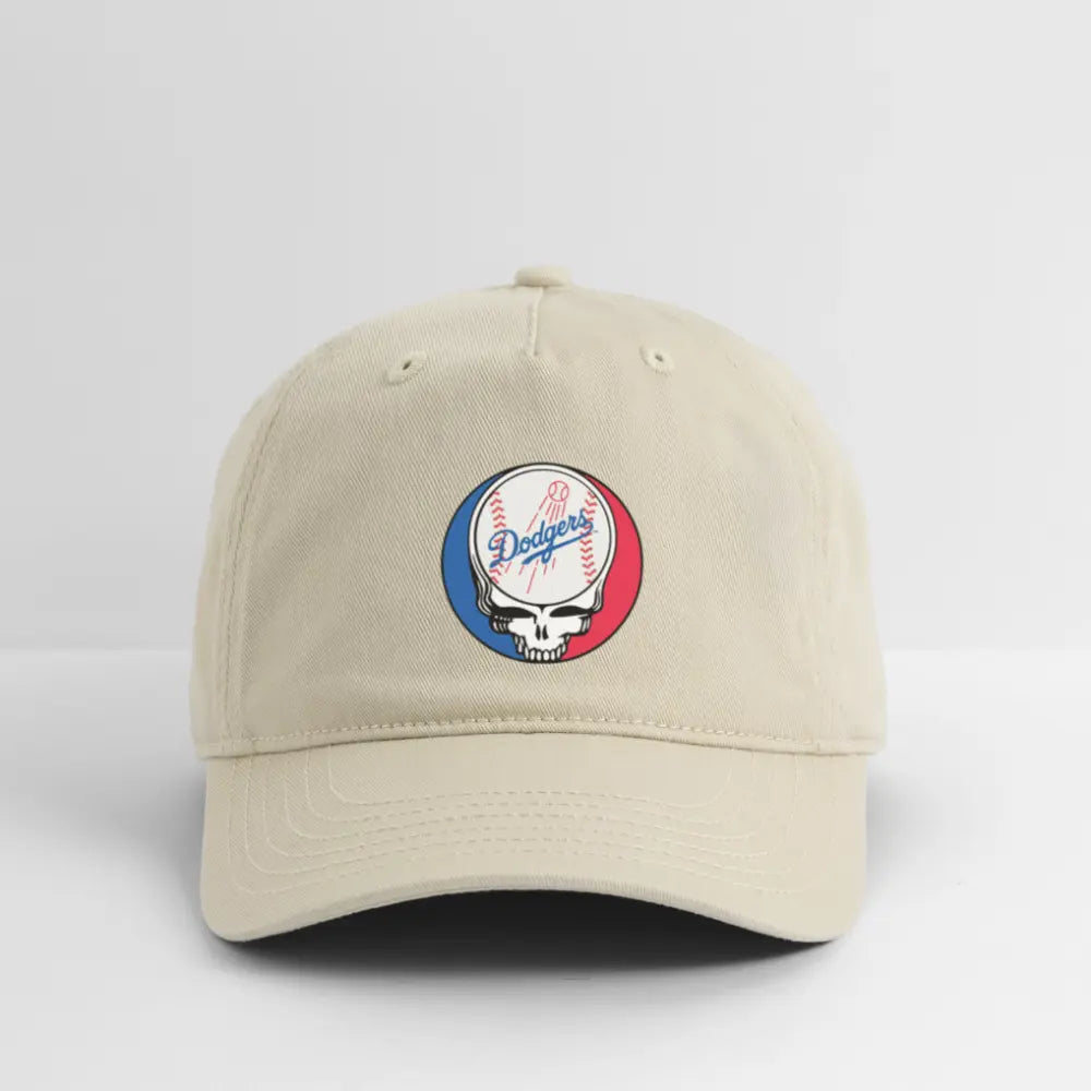 Los Angeles Dodgers Logo Stealie Grateful Dead Dad Hat