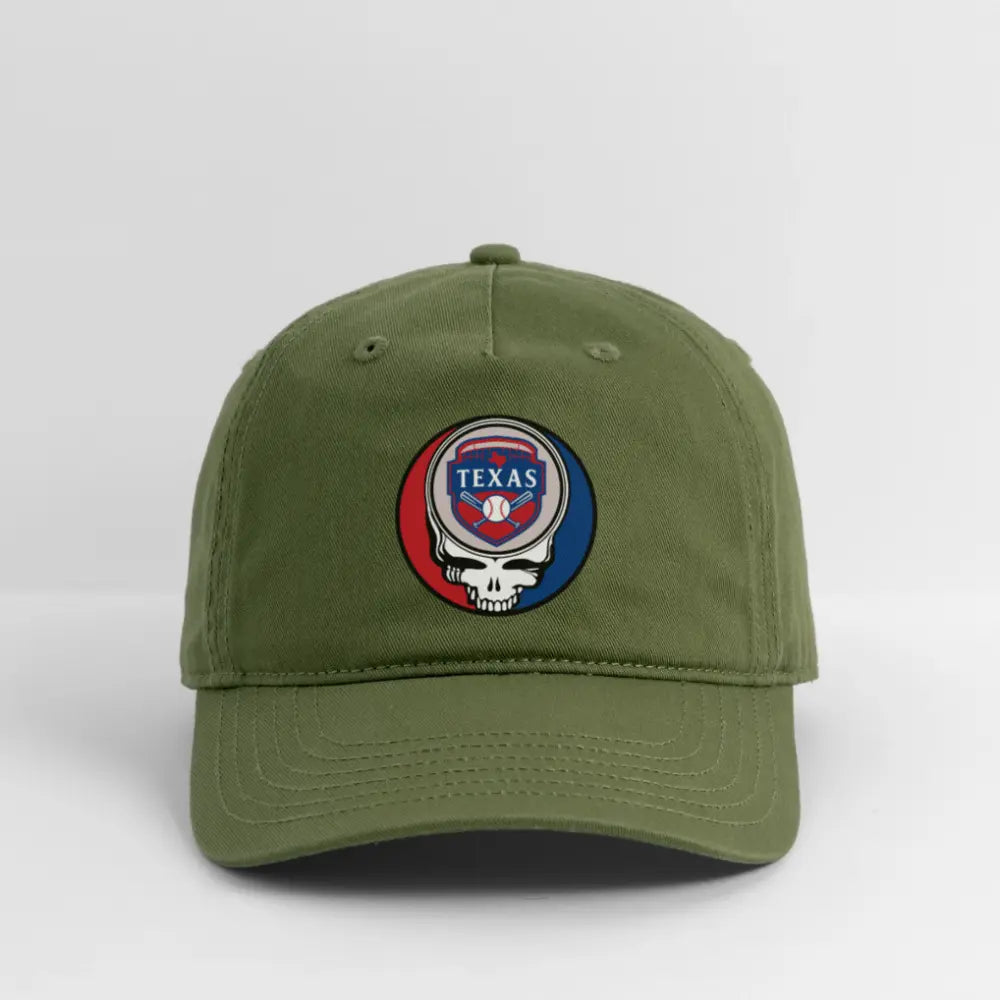 Texas Rangers Original Stealie Grateful Dead Dad Hat