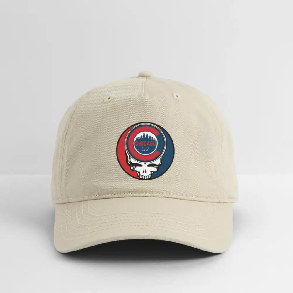 Chicago Cubs Original Stealie Grateful Dead Dad Hat