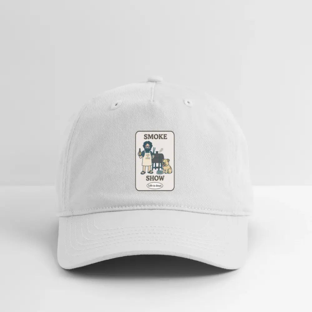 Life is dead.® Jerry's Smokin' Something Grateful Dead Stealie Dad Hat