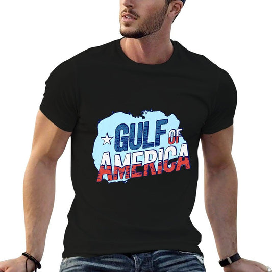 Gulf of USA America Premium High-quality Stitching T-Shirt