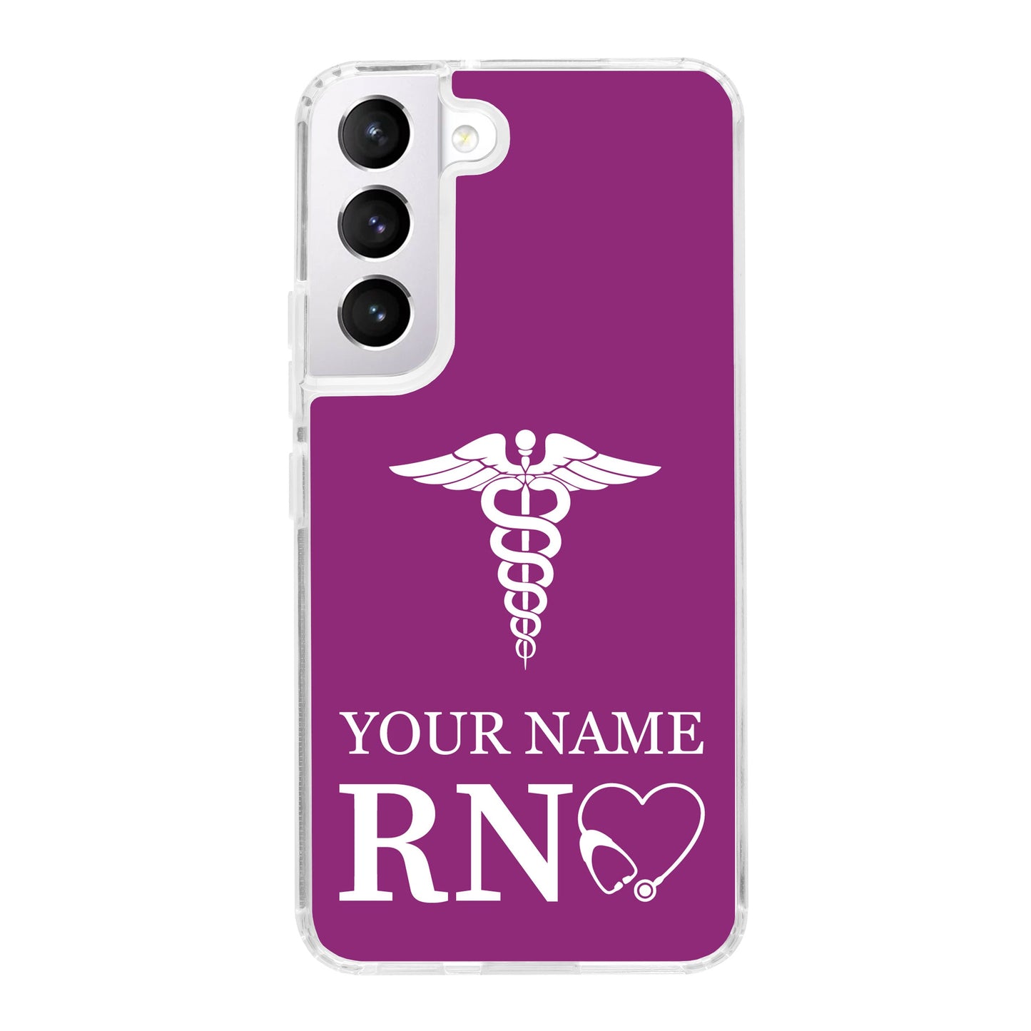 Nurse HD Custom Name Samsung Galaxy S23 Phone Case
