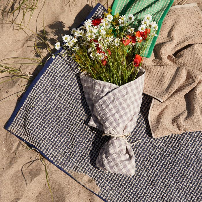 JUNA Check Towel