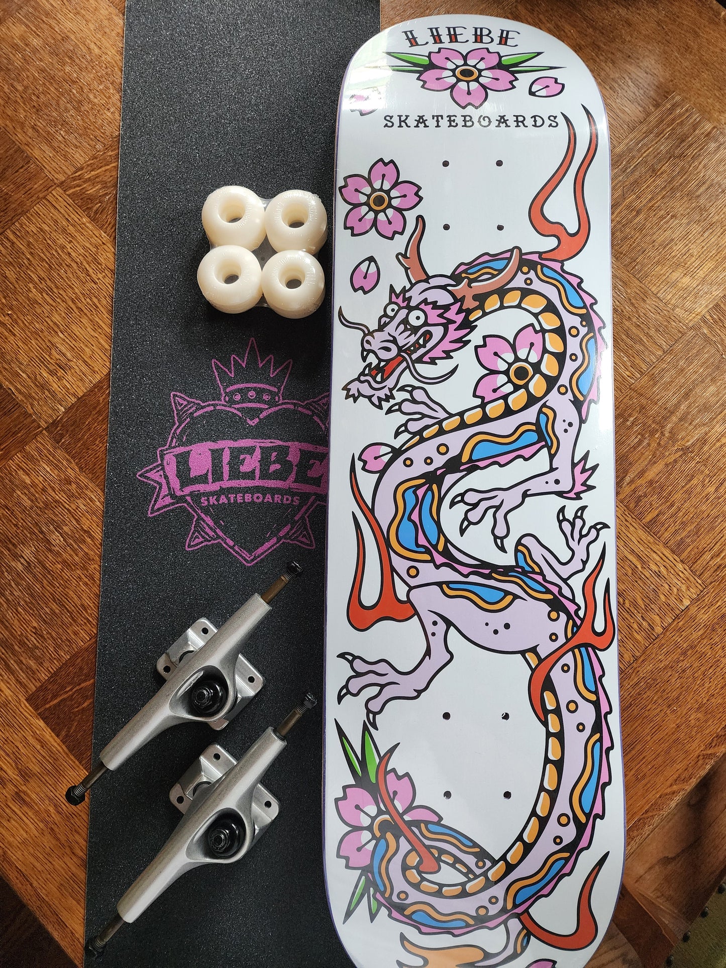 Liebe Punk Heart Grip Tape