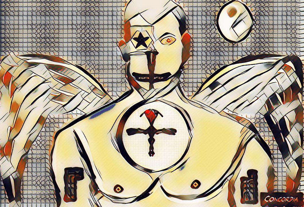 Poker Playing Cards - "Angel"