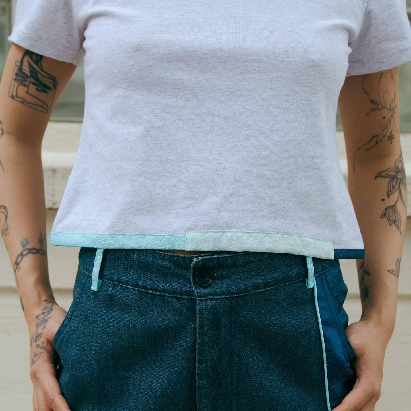 Du Crop T Shirt