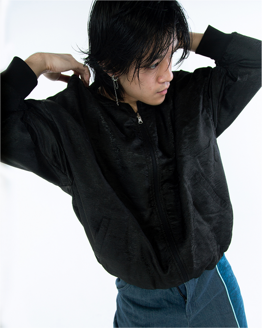 Lin Reversible Hoodie Black