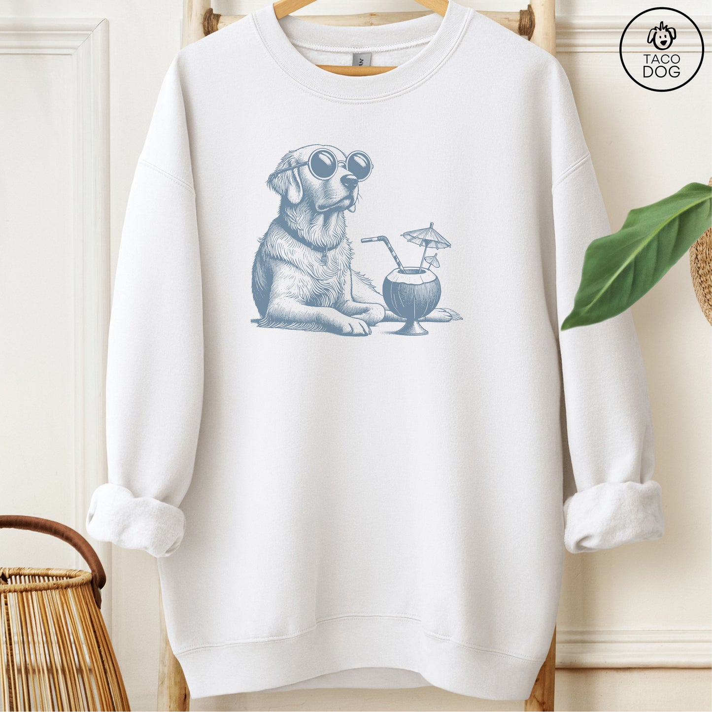 Golden Retriever Vacation Sweatshirt