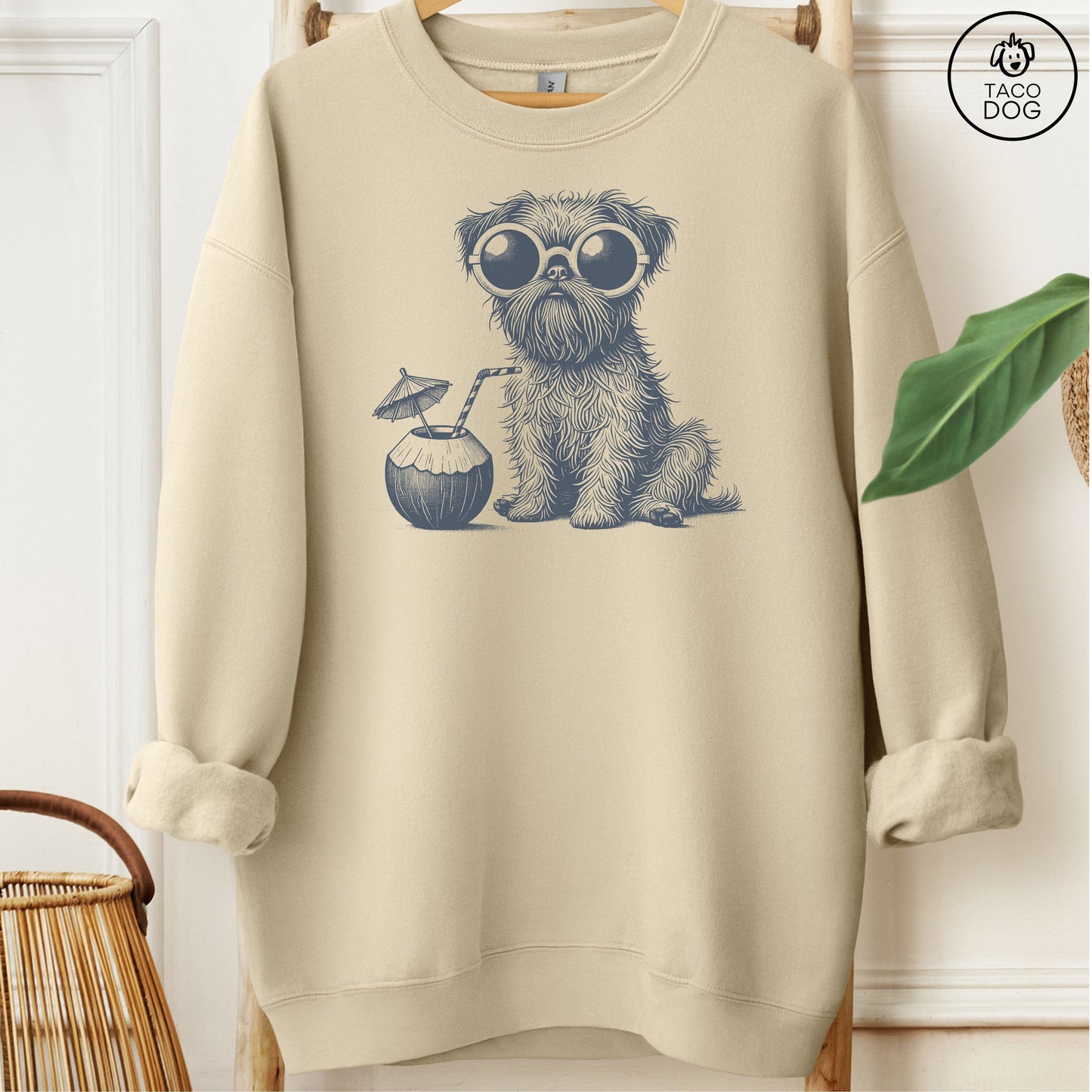 Brussels Griffon Griff Vacation Sweatshirt