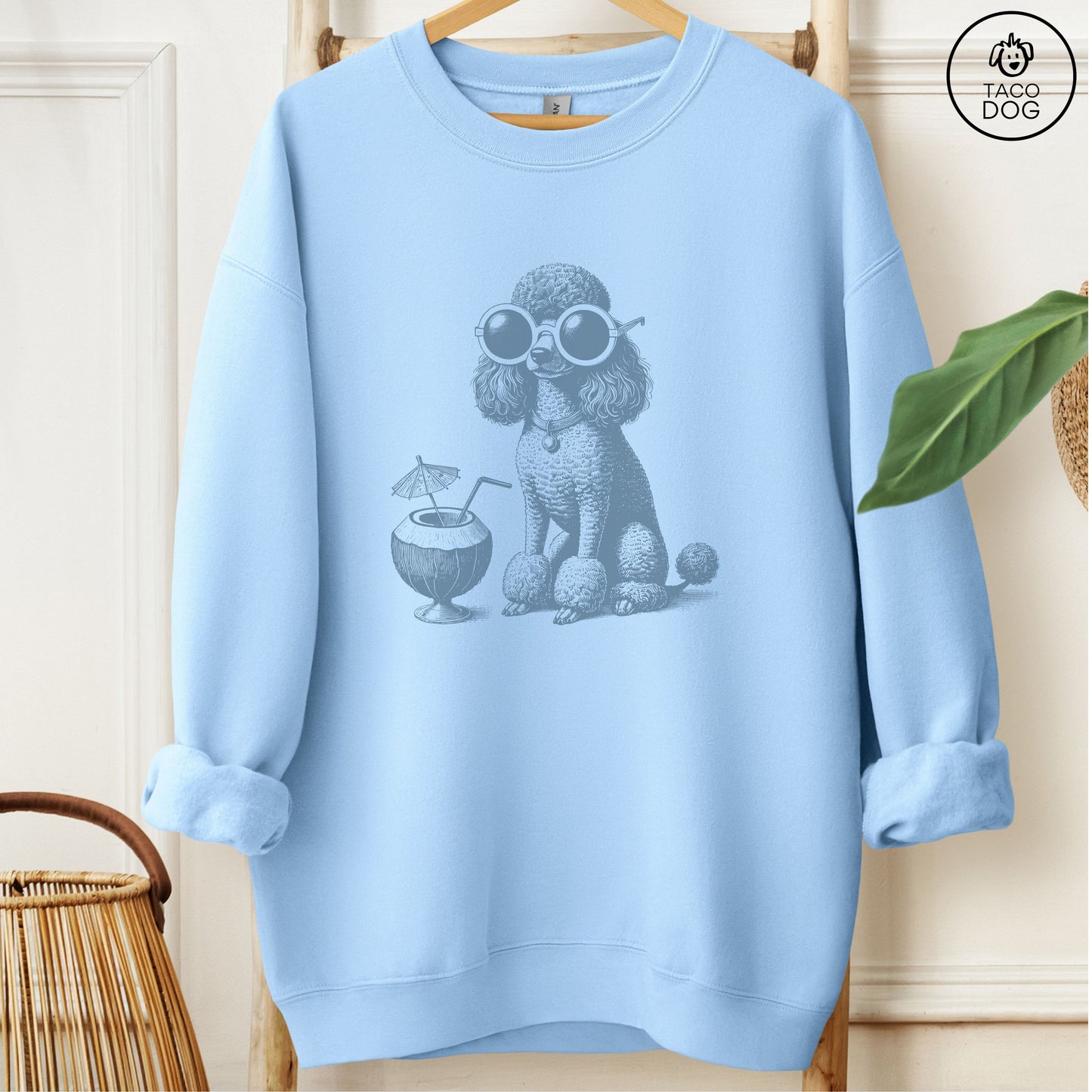 Poodle Vacation Sweatshirt