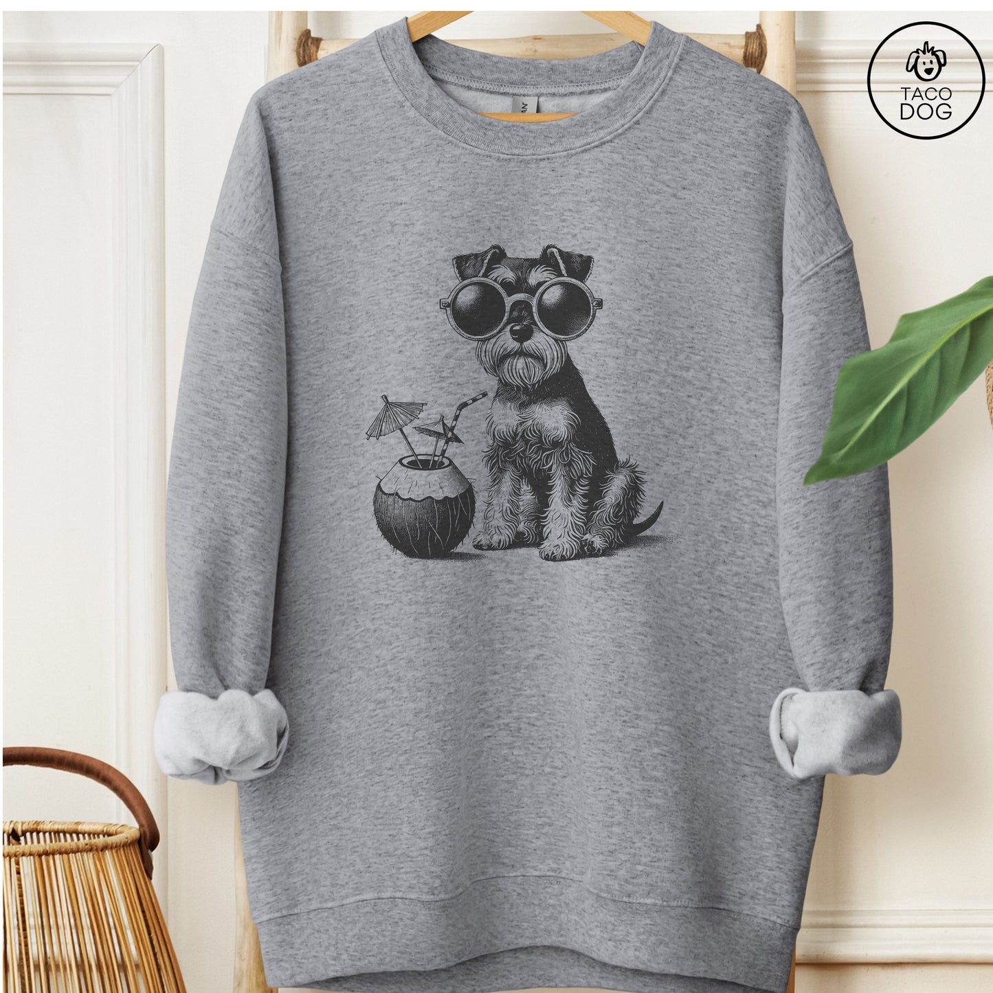 Schnauzer Vacation Sweatshirt