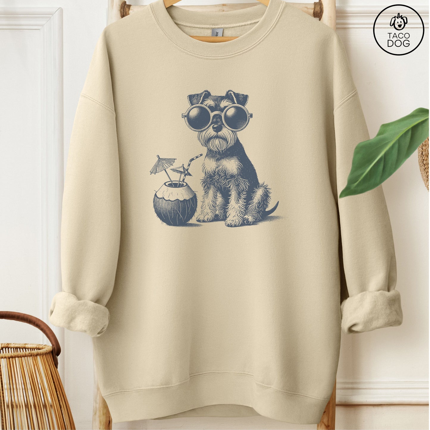 Schnauzer Vacation Sweatshirt