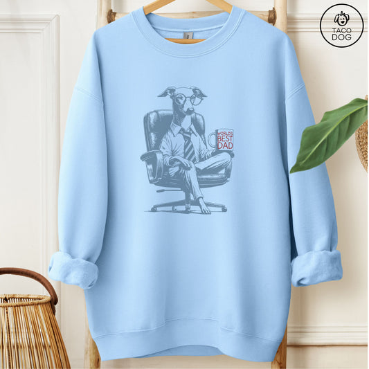 Italian Greyhound Whippet Iggy World's Best Dad Mug Sweatshirt