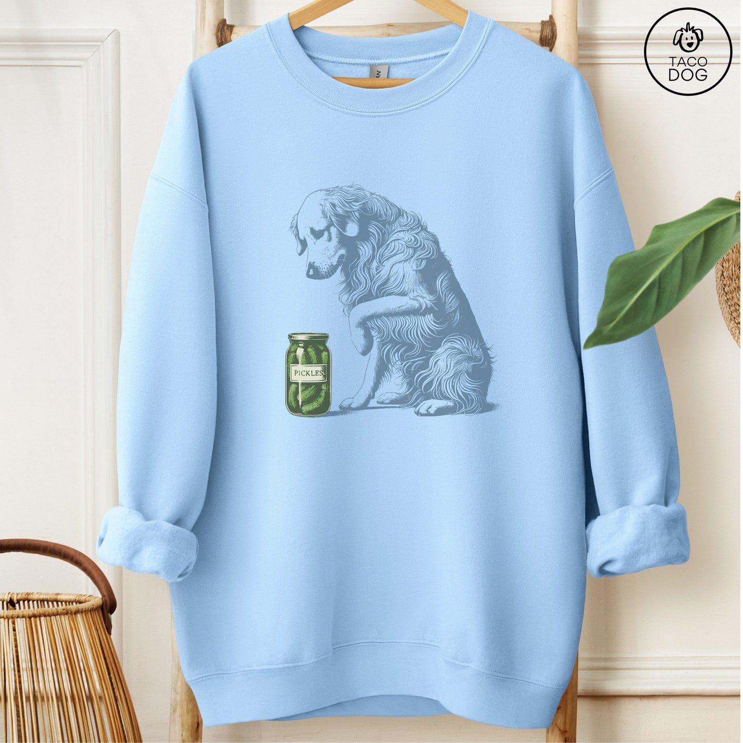 Golden Retriever Pickles Sweatshirt
