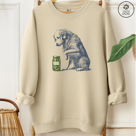 Golden Retriever Pickles Sweatshirt