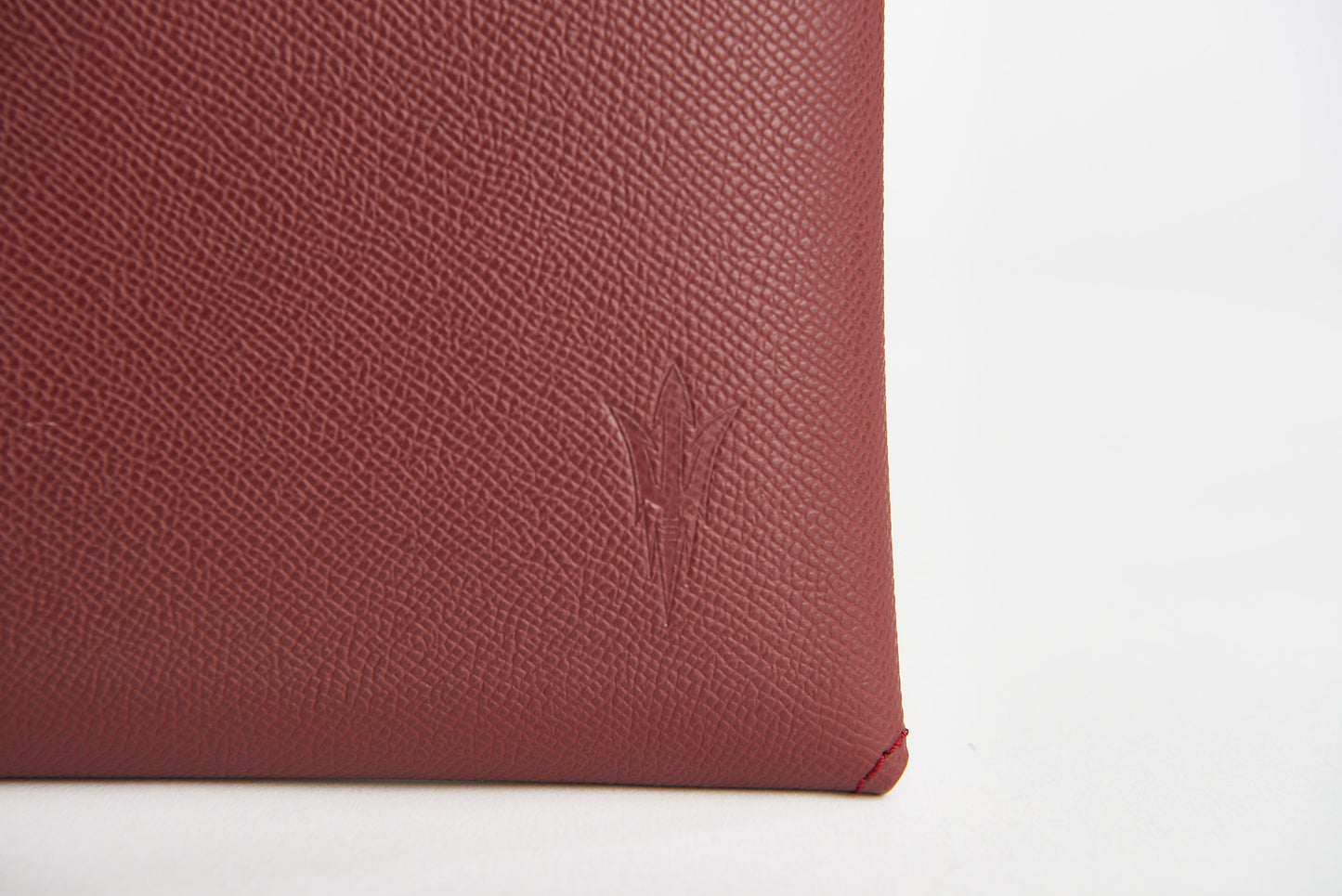 Soul Carrier x ASU Maroon Epsom Leather Clutch