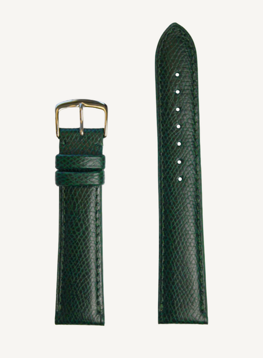 Green Genuine Epsom Leather | h2045
