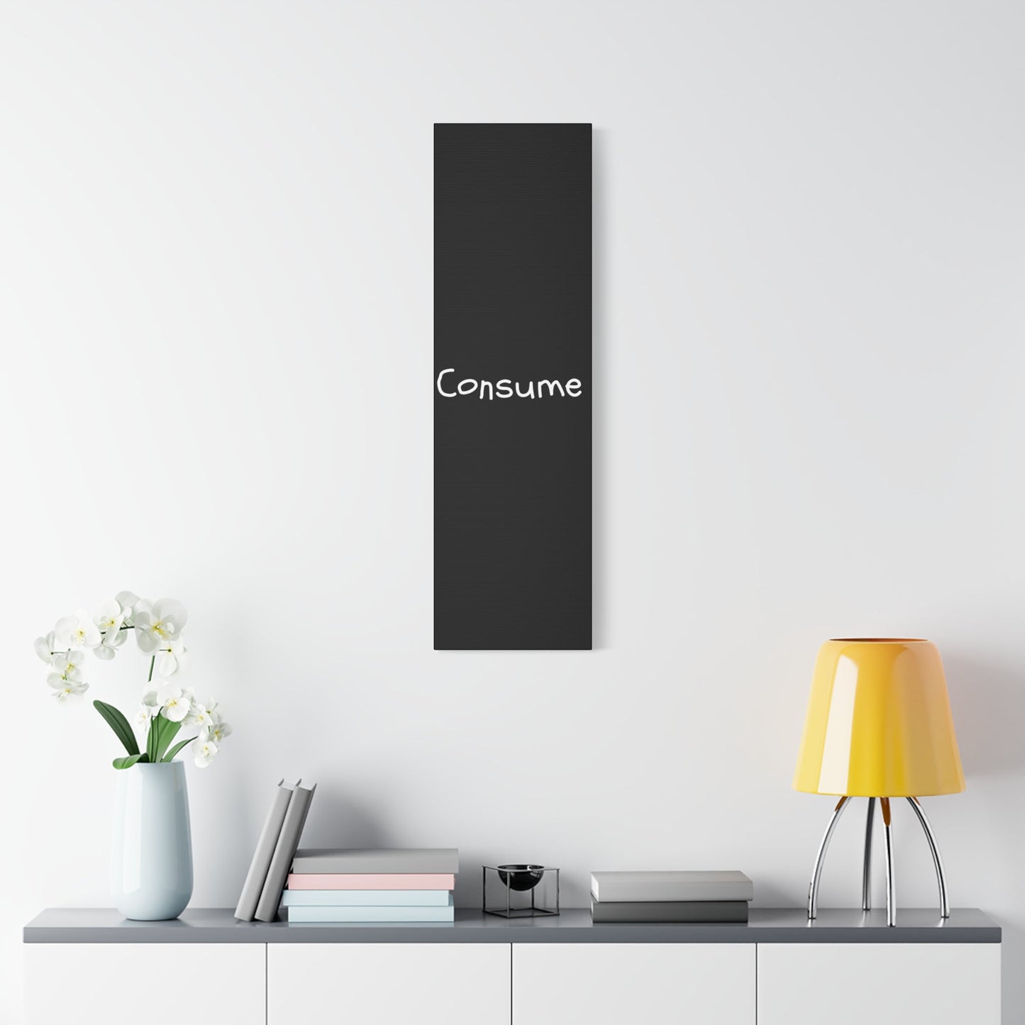Classic Canvas -"Consume"