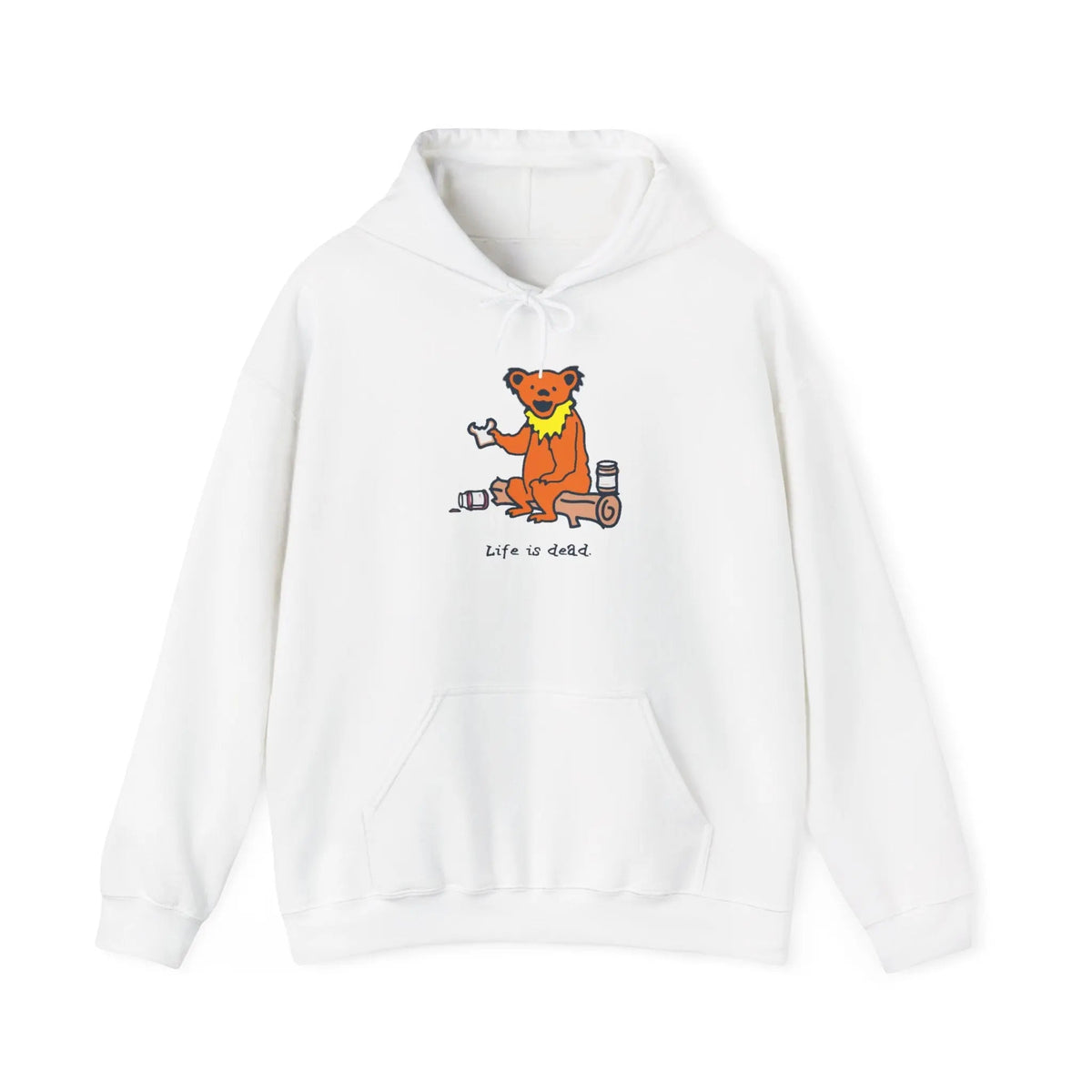 Life is dead.® Snackin' Bear Hoodie