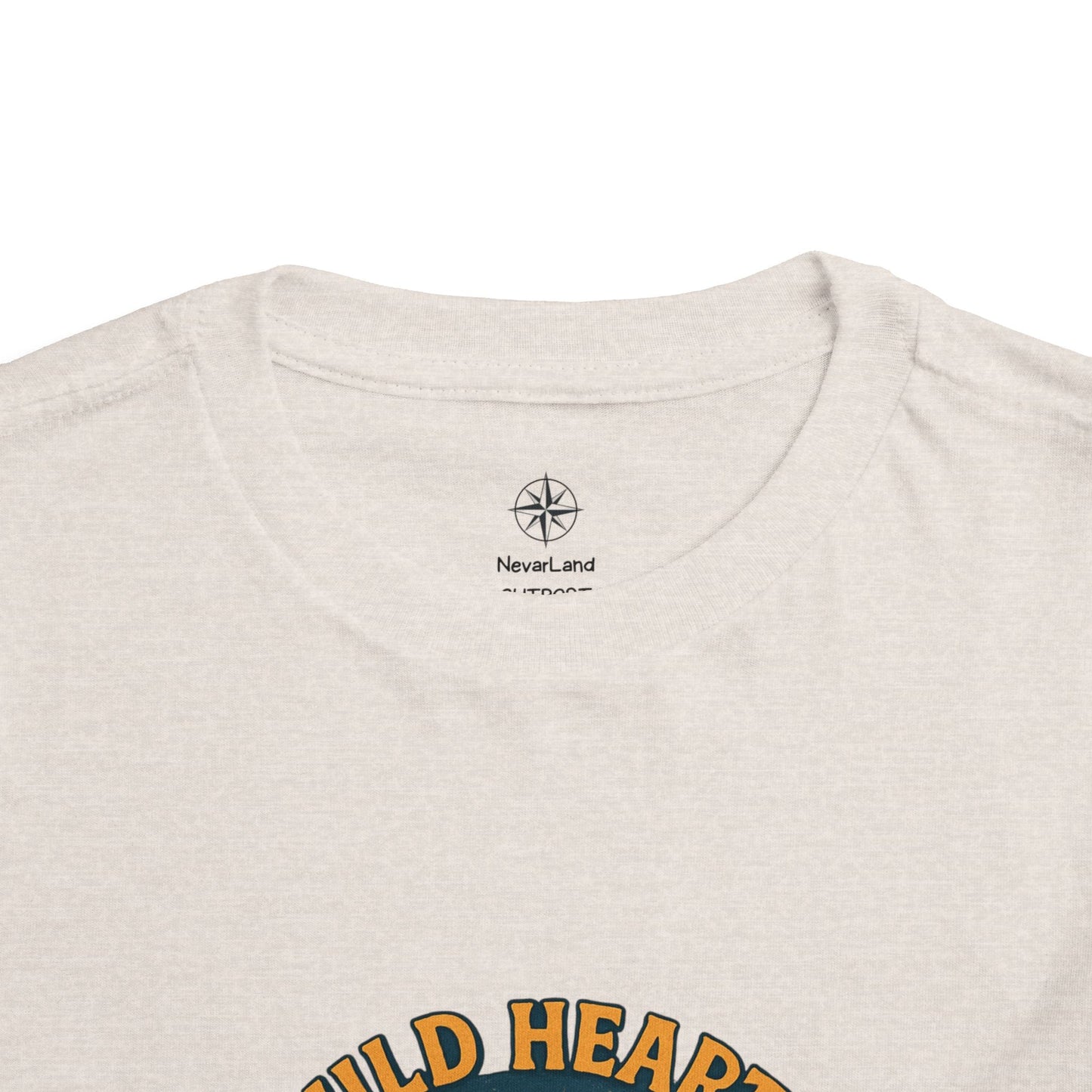 "Wild Hearts Never Lost" Bear Guitar Campfire - Toddler Tee