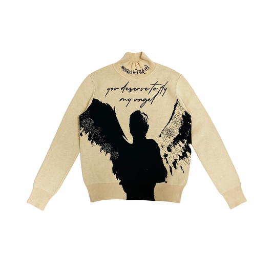 "GOD FORGIVE ME" - BEIGE