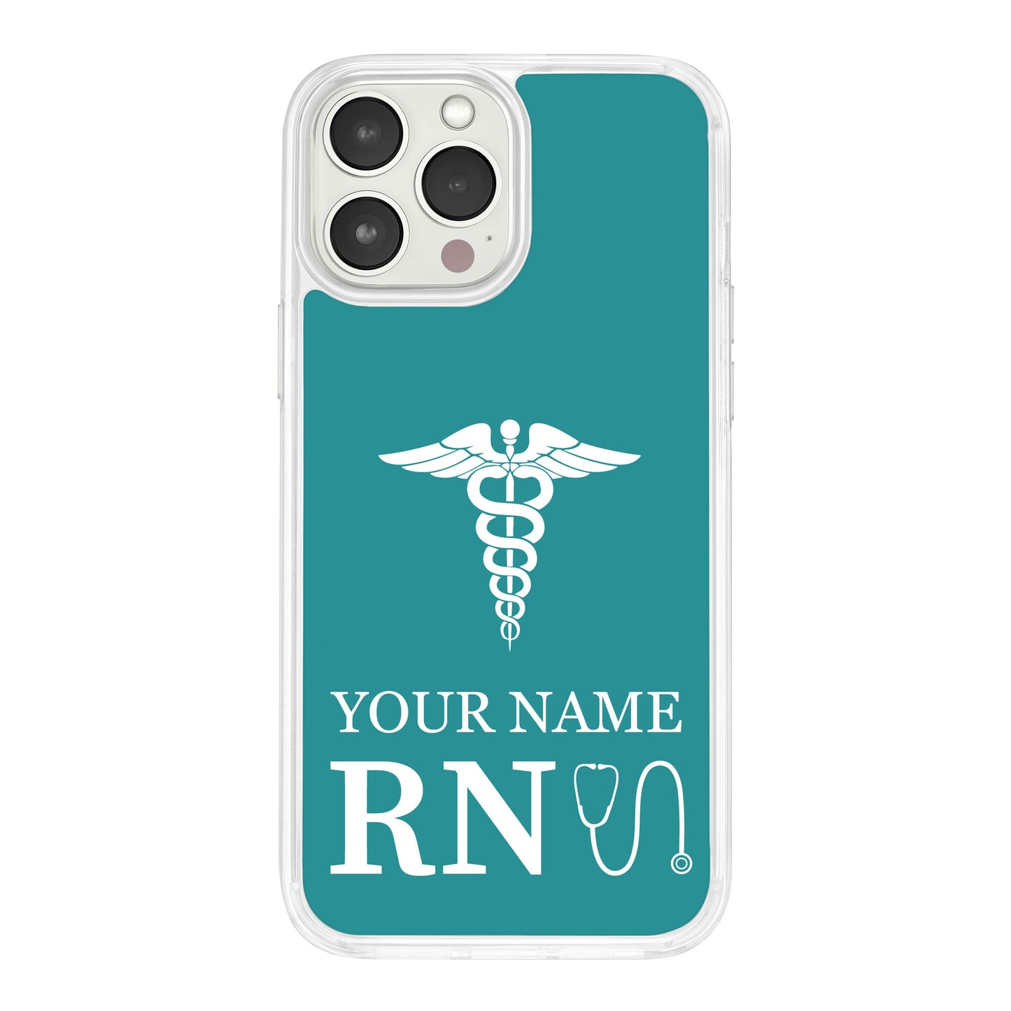 Nurse HD Custom Name Apple iPhone 13 Series Mag-Safe Phone Case