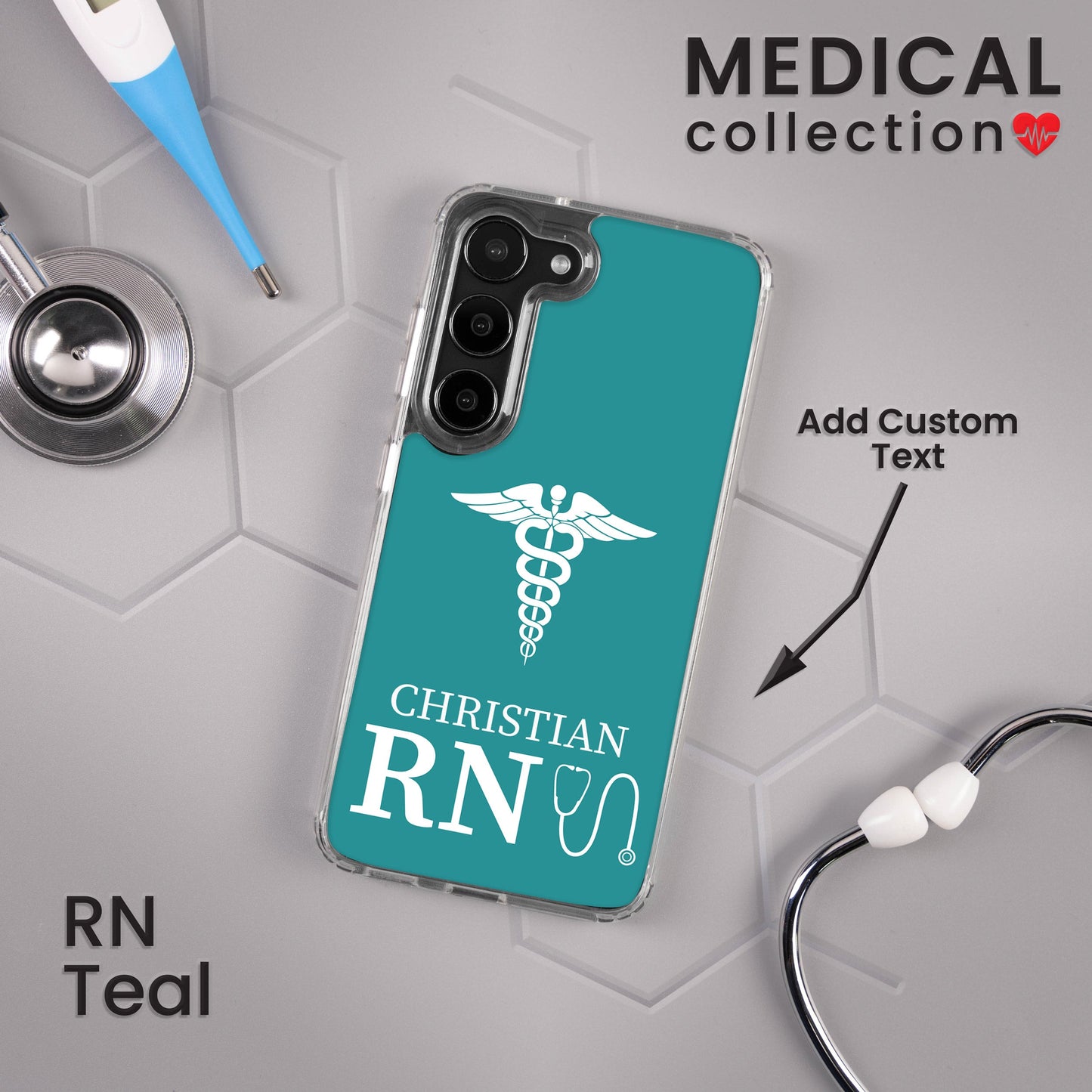 Nurse HD Custom Name Samsung Galaxy S21 Phone Case