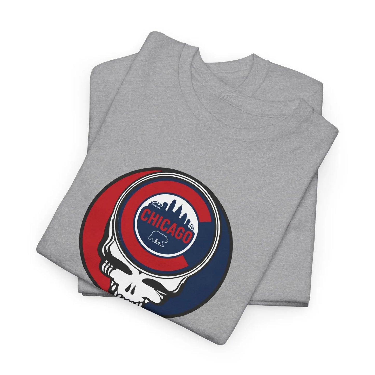 Chicago Cubs original Stealie × Grateful Dead Tee