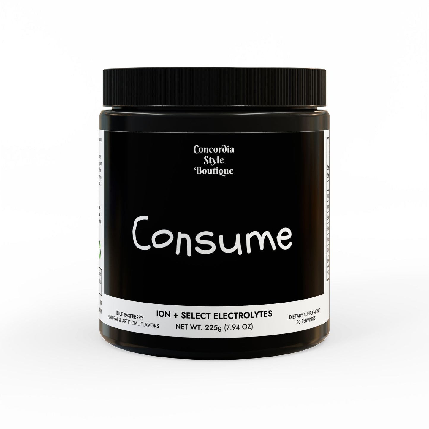"Consume" - ION + Select Electrolyte Supplement (225g, 7.9oz)