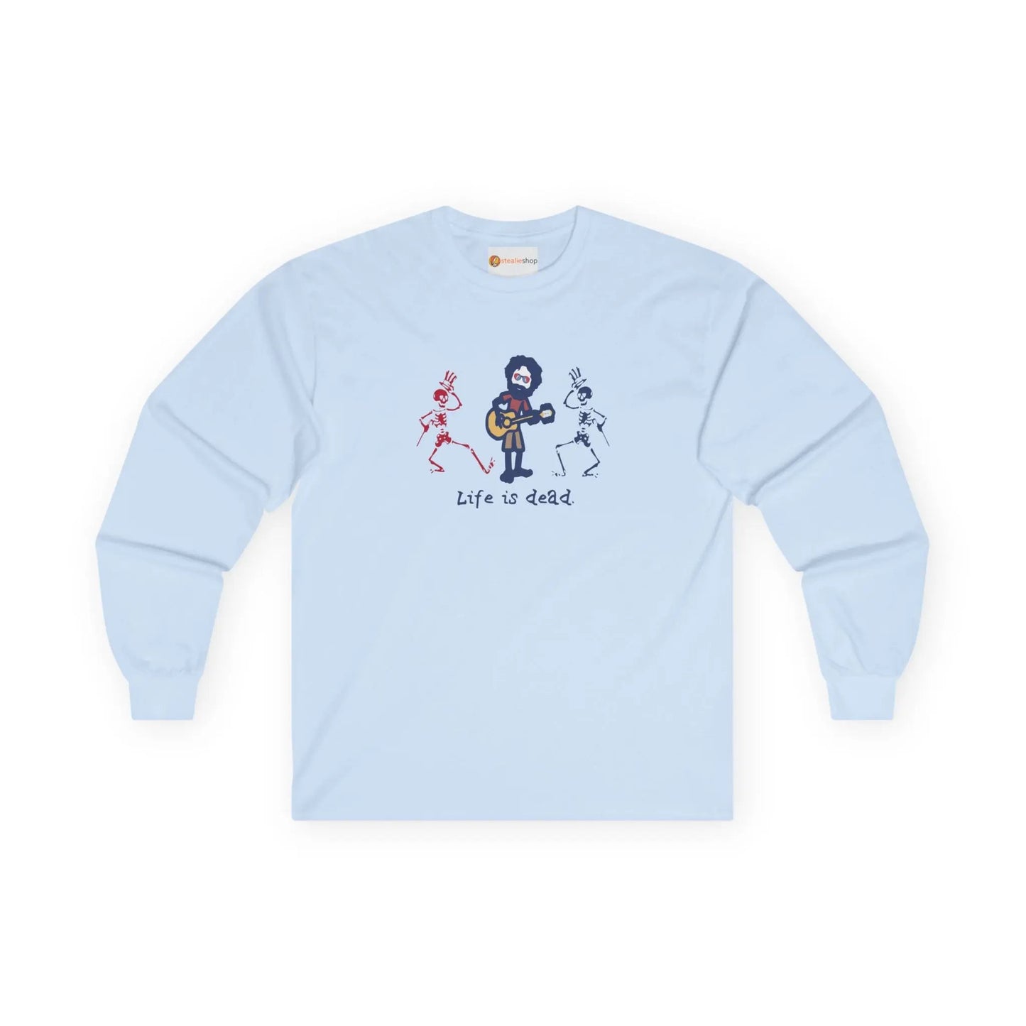 Life is dead.® Jerry and His Friends Grateful Dead Long Sleeve Shirt