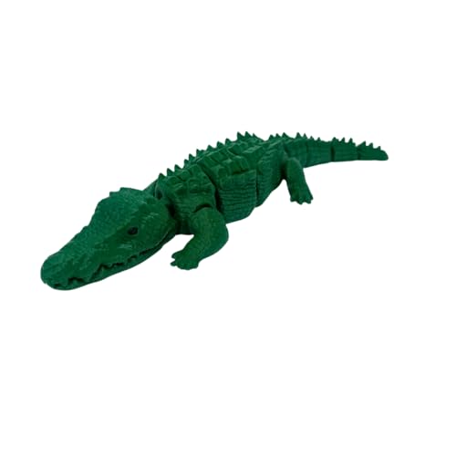 Articulated Hermit Crab, Alligator, & Lizard Fidget Toys | Flexible & Fun 3D Printed Fidget Toys | Made in USA