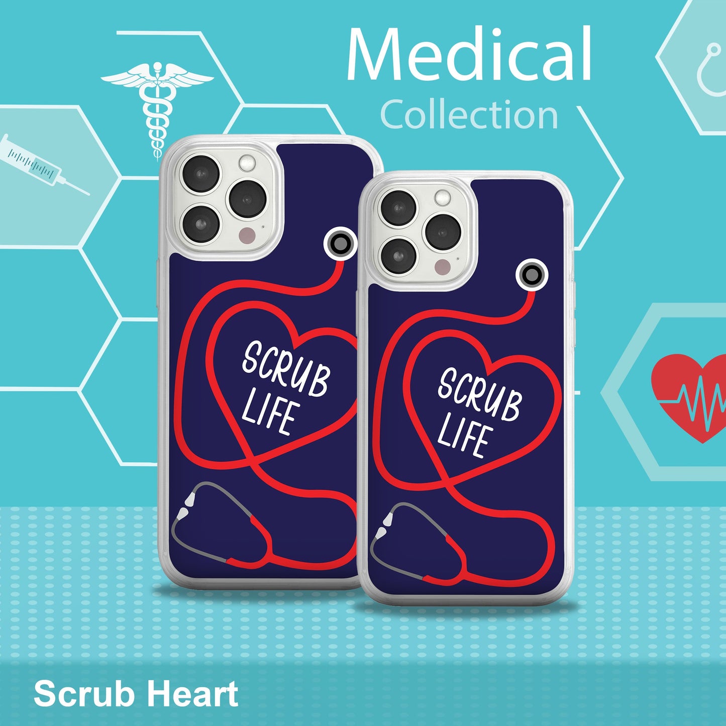 Nurse HD Apple iPhone 13 Series Mag-Safe Phone Case