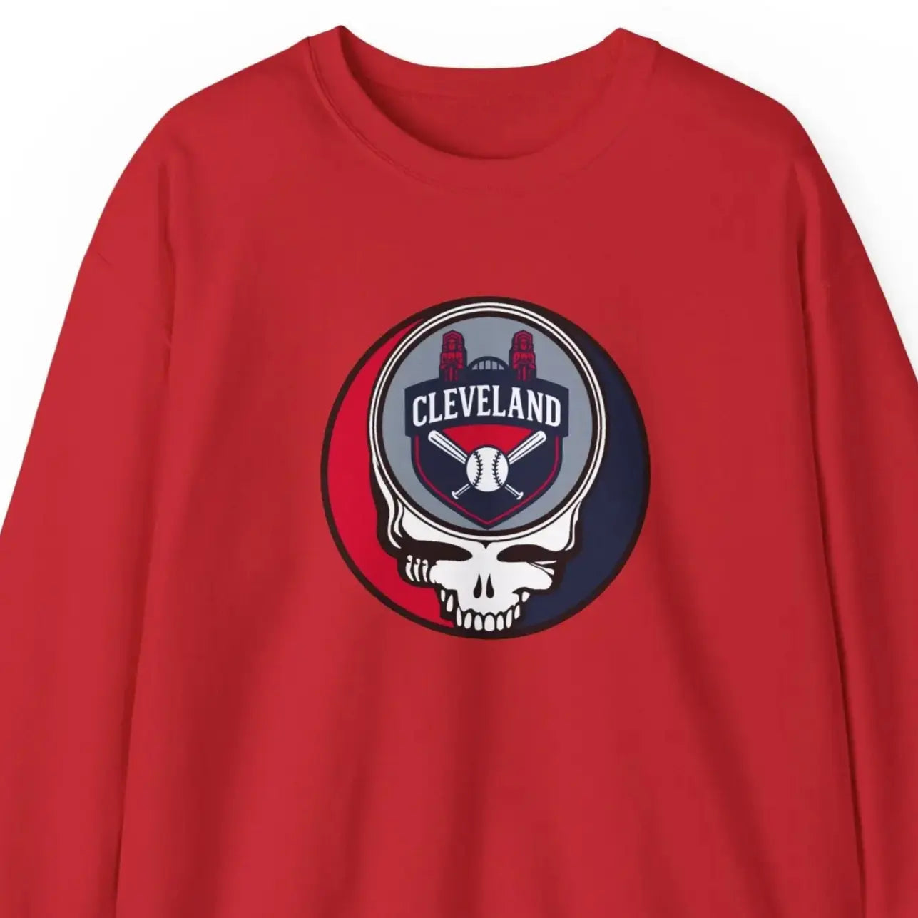 Cleveland Guardians Original Stealie × Grateful Dead Crewneck