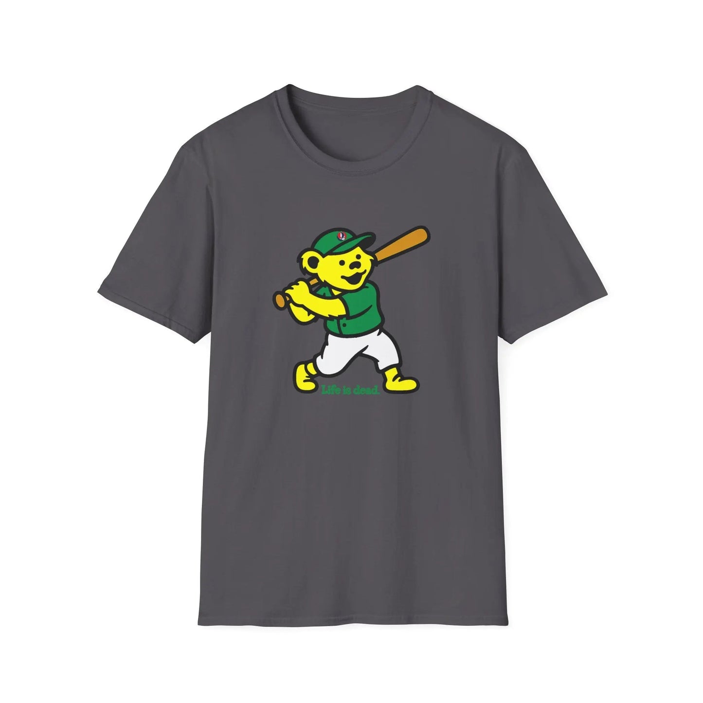 Baseball Edition Dancing Bear - Life is dead.® × Grateful Dead Tee