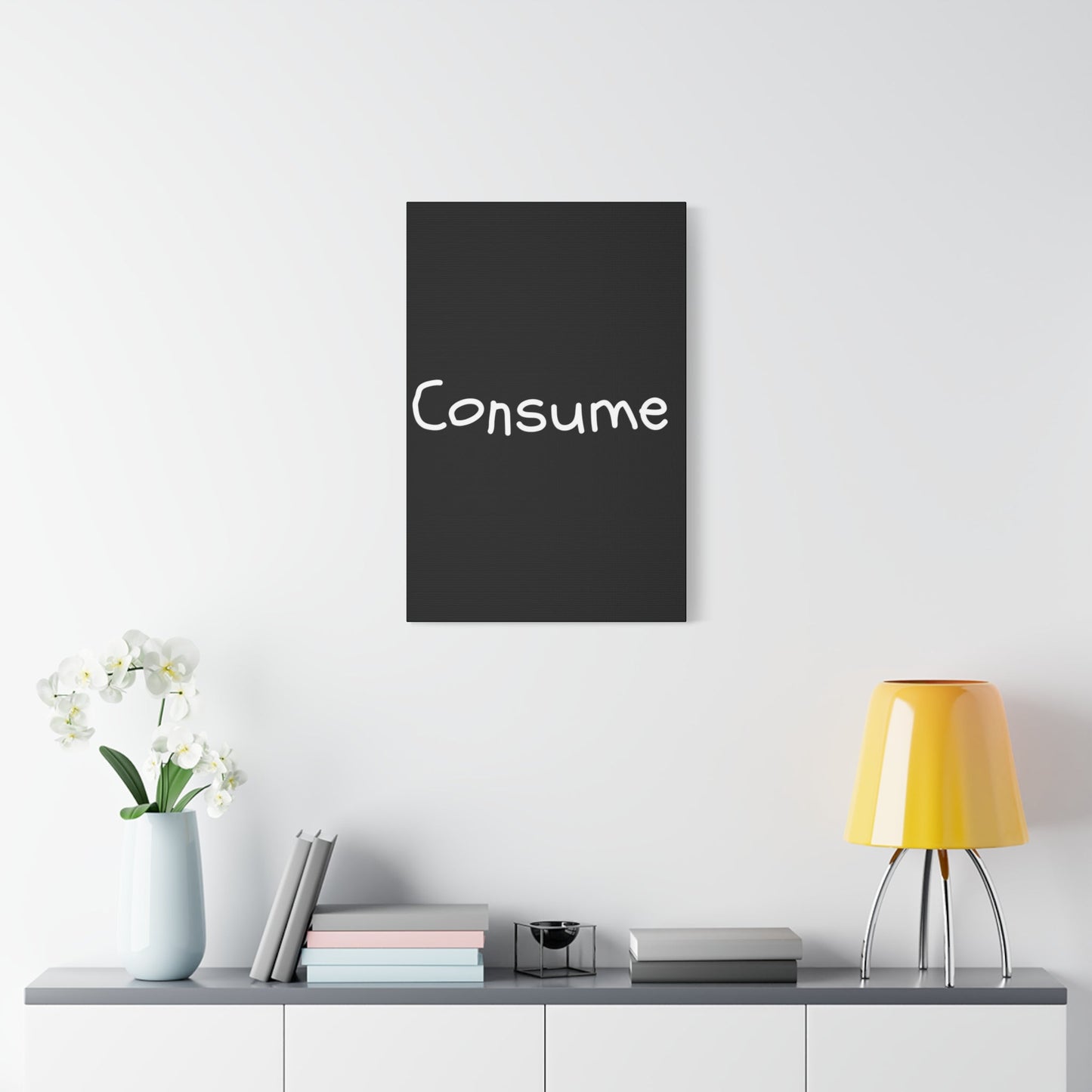 Classic Canvas -"Consume"