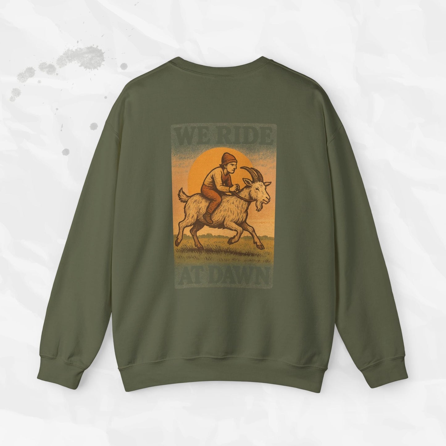 We Ride At Dawn - Crewneck Sweatshirt