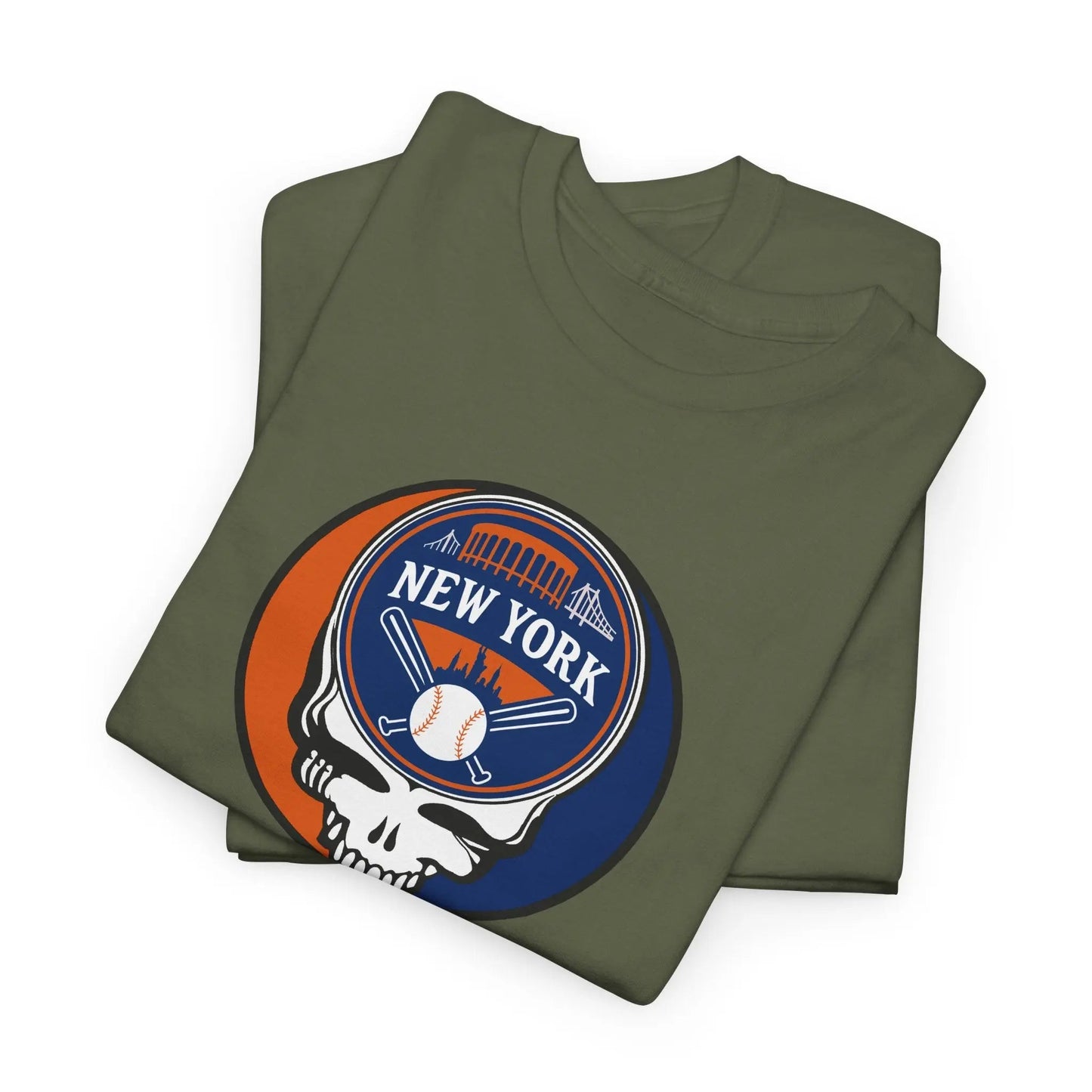 New York Mets Original Stealie / Dancing Bear Two-Sided T-Shirt
