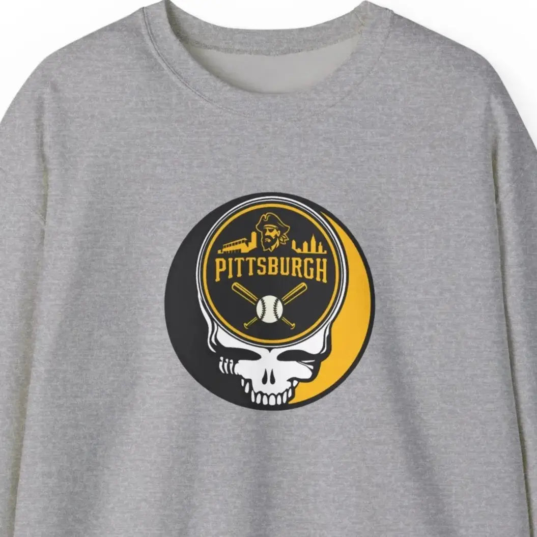 Pittsburgh Pirates Original Stealie × Grateful Dead Crewneck