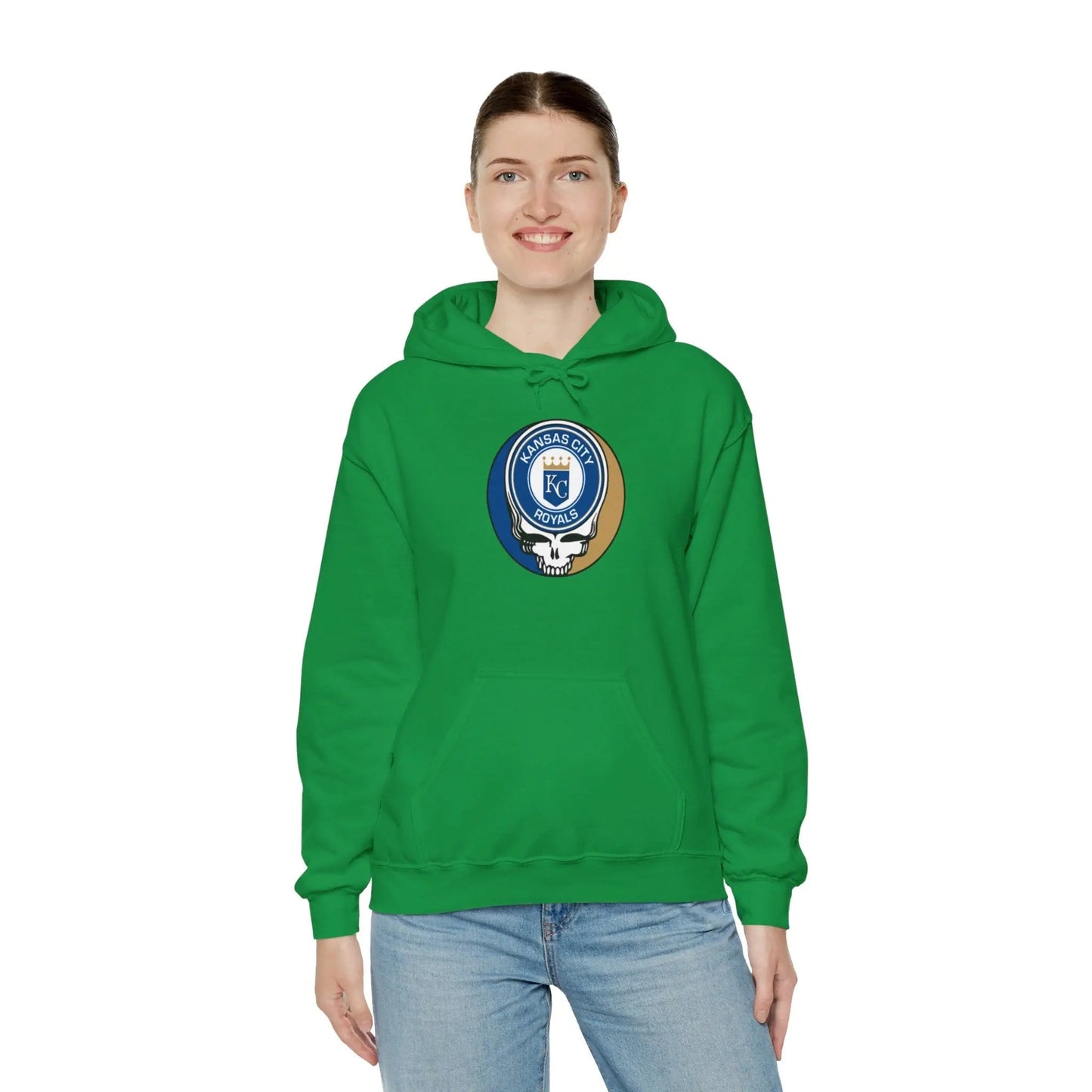 Kansas City Royals Logo Stealie × Grateful Dead Hoodie